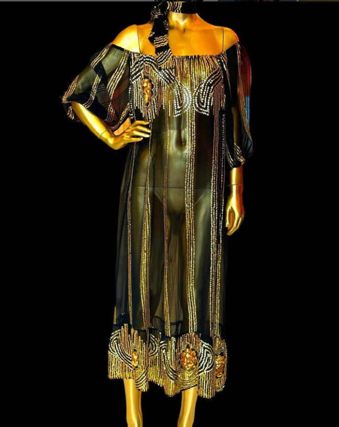 Black Detailed Dress